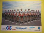 wielerkaart 1983 team gis francesco moser, Zo goed als nieuw, Verzenden