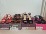4 paar sandalen - 1 paar zwarte schoenen, Kleding | Dames, Ophalen of Verzenden, Gedragen