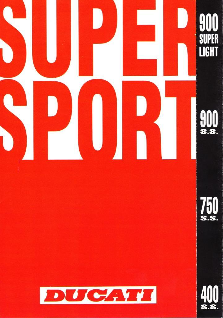 Ducati Supersport 400ss-750ss-900ss-900Superlight, Motoren, Handleidingen en Instructieboekjes, Ducati, Ophalen of Verzenden