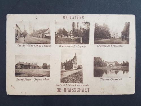 Postkaart Brasschaat Un baiser de Brasschaet 1935, Verzamelen, Postkaarten | België, Gelopen, Antwerpen, 1920 tot 1940, Ophalen of Verzenden
