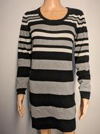 Fashion - casual gestreepte winterjurk, Maat 38/40 (M), Overige kleuren, Fashion, Ophalen of Verzenden