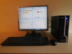 Acer desktop computer (nr 2), Informatique & Logiciels, Avec carte vidéo, Reconditionné, Acer, 320 GB
