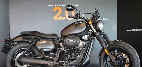 Hyosung Bobber 125 cc slechts 521 km met garantie, Motoren, Motoren | Hyosung, Bedrijf, Chopper, 11 kW of minder, 2 cilinders