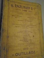 "FRANS LITERATUUR"GEREEDSCHAP"STAALWERKENxFORGES"1912, Antiek en Kunst, Ophalen of Verzenden, EGELMANN