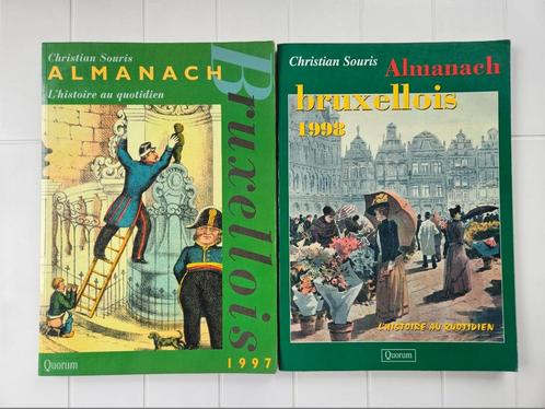 2 boeken over Almanach Bruxellois (1997-1998), Boeken, Geschiedenis | Nationaal, Gelezen, Ophalen of Verzenden