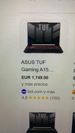 Asus TUF Gaming A15 te koop of ruilen met Macbook, Asus, 32 GB, Ophalen of Verzenden, Zo goed als nieuw