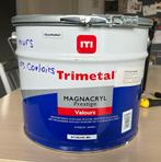 10 litres apainture gris clair: Trimetal Velours - SN.01.85, Bricolage & Construction, Peinture, Enlèvement, Neuf