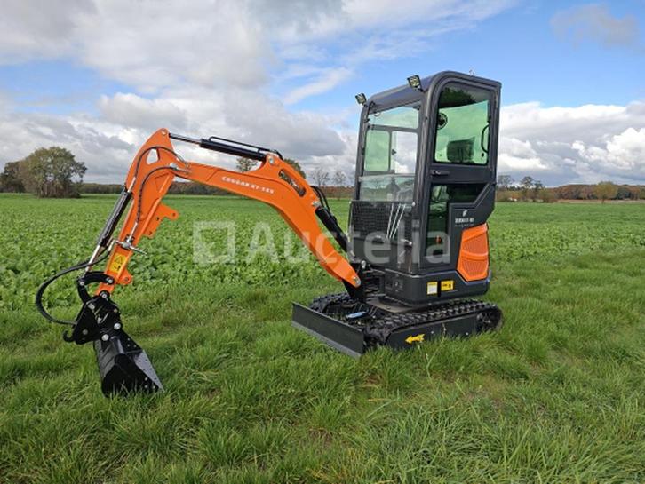 Cougar - 2025 - XT-18U - Minigraafmachine met Kubota motor D, Zakelijke goederen, Machines en Bouw | Kranen en Graafmachines, Graafmachine