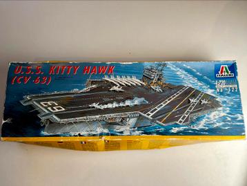 U.S.S. Kitty Hawk CV63 Vliegdekschip | ITALERI 1:720 No. 522