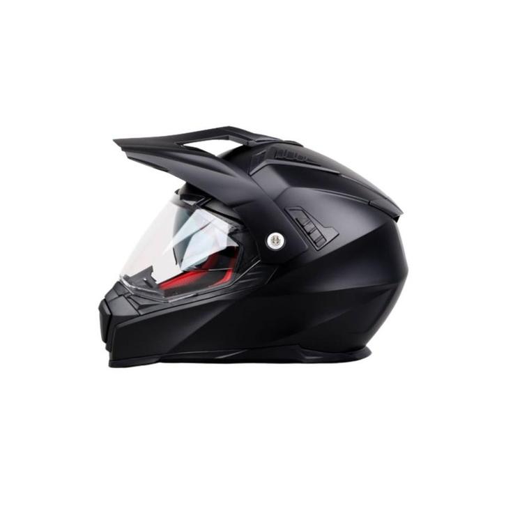 Vito crosshelm met vizier Molino matzwart 1052, Motoren, Kleding | Motorhelmen, Nieuw met kaartje, Verzenden