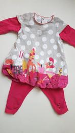 CATIMINI - Ensemble robe + legging gris/rose T.6 mois, Enfants & Bébés, Vêtements de bébé | Taille 68, Fille, Ensemble, Utilisé