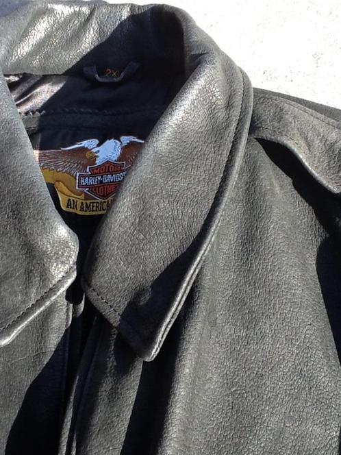 Zo goed als nieuwe Harley-Davidson jas maat XX-large, Motoren, Kleding | Motorkleding, Jas | leer, Heren, Nieuw zonder kaartje