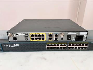 Routeur Cisco 1811 et commutateurs 2950, Enlèvement, Utilisé