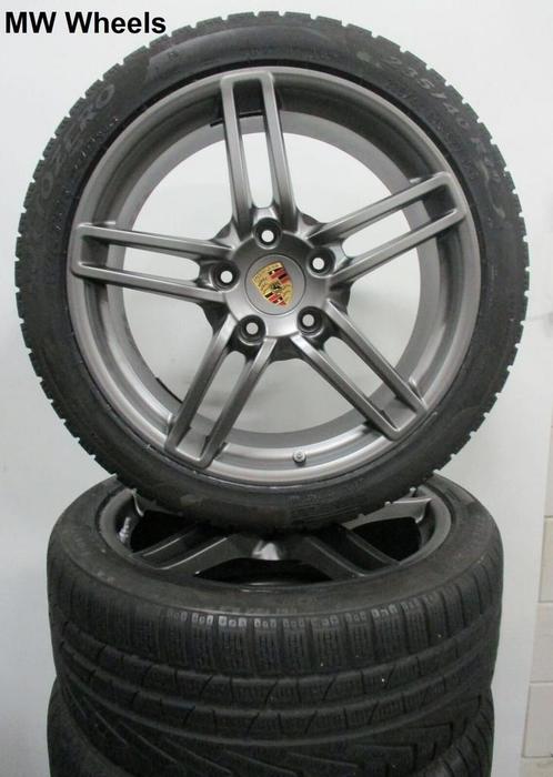 Porsche 19 inch velgen 911 991 Carrera 2 en 2 S winterbanden, Auto-onderdelen, Banden en Velgen, Banden en Velgen, Winterbanden