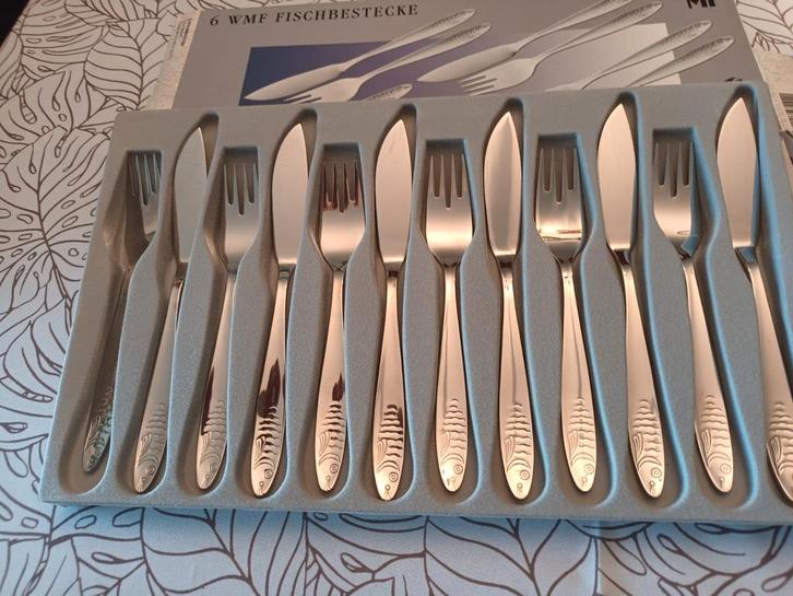 coffret avev couverts a poisson entièrement neuf h, Maison & Meubles, Cuisine | Couverts, Enlèvement ou Envoi