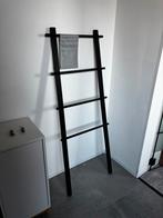 Handdoekenrek zwart hout, Huis en Inrichting, Badkamer | Badkamermeubels, Ophalen, Zo goed als nieuw