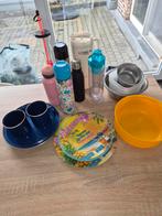 Potjes en drinkbus,  gratis. Enkel afhalen., Dieren en Toebehoren, Ophalen