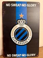 Plaque métallique club Brugge kv, Ophalen of Verzenden, Zo goed als nieuw