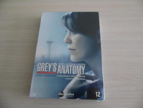 GREY'S ANATOMY SEIZOEN 11 NEGEN IN BLISTERVERPAKKING, Cd's en Dvd's, Dvd's | Tv en Series, Nieuw in verpakking, Drama, Boxset