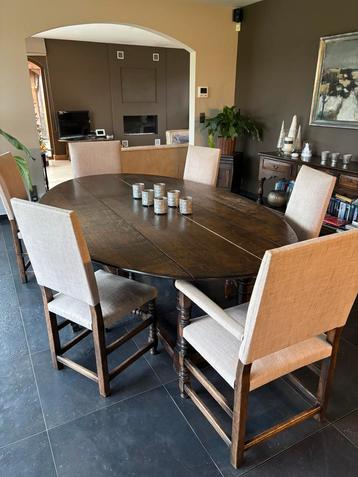 Complete copy- antieke eetkamer, Antiek en Kunst, Ophalen