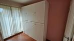 2 gemakkelijk uitklapbare bedden in kwalitatief meubel, Ophalen, 90 cm, Eenpersoons, Wit