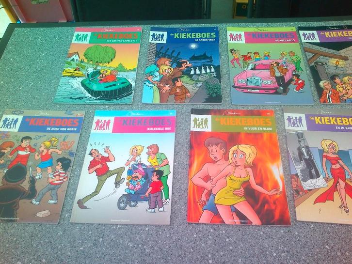 12 De Kiekeboes strips., Livres, BD, Comme neuf, Plusieurs BD, Enlèvement ou Envoi