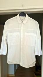 Scotch & Soda Hemd, Ophalen, Wit, Zo goed als nieuw, Halswijdte 41/42 (L)