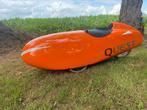 Ligfiets velomobiel Quest, Ophalen