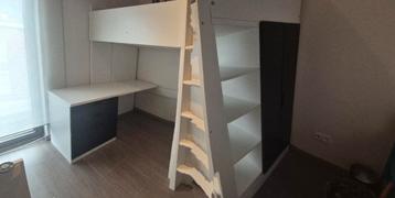 Lit Mezzanine Ikea sans matelas., Enlèvement, Utilisé, Lit mezzanine