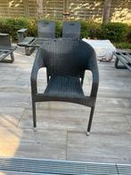Zwarte tuinstoelen, Tuin en Terras, Ophalen, Zo goed als nieuw