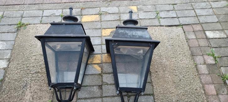 lanterne extérieur 1m haut, Tuin en Terras, Buitenverlichting, Gebruikt, Wandlamp, Aluminium, Waterbestendig, Ophalen