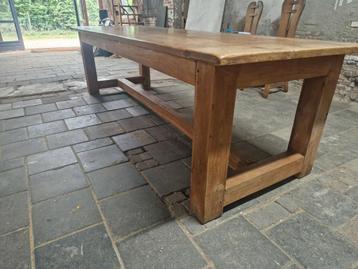 Lange Boerentafel 280 cm – Tijdloos, Warm & Stijlvol beschikbaar voor biedingen