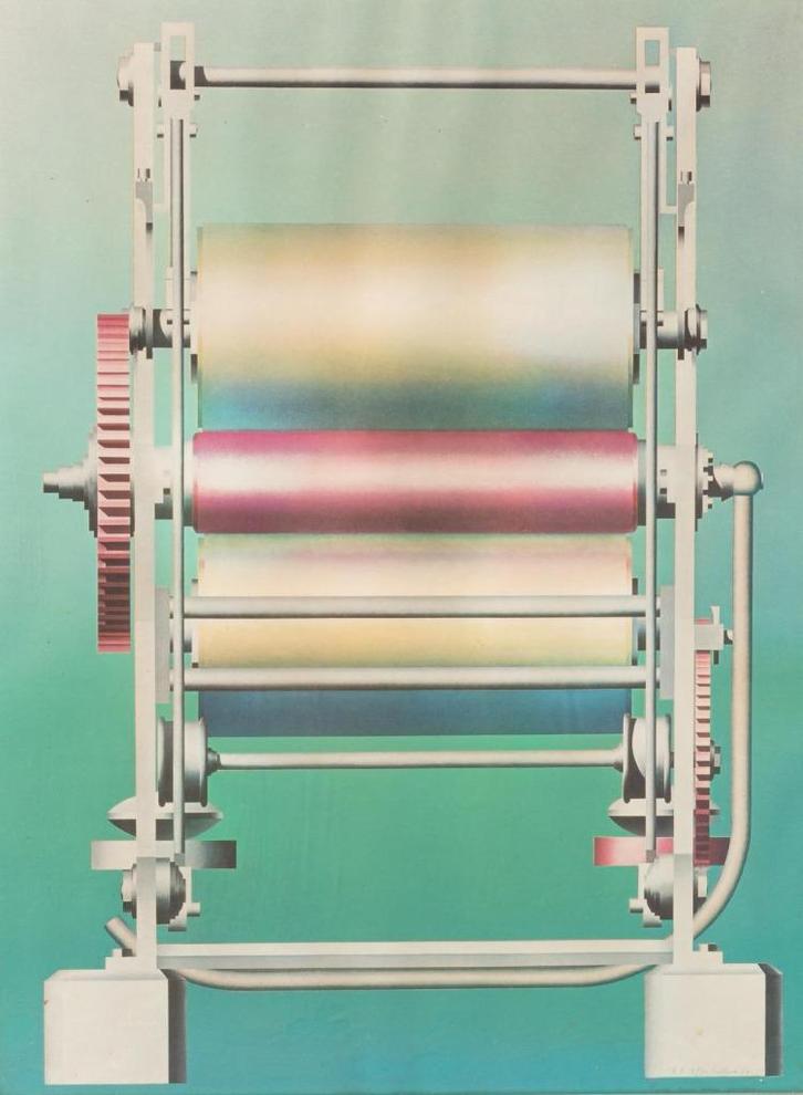 litho  - Roger Nellens (1937-2021), Antiek en Kunst, Kunst | Litho's en Zeefdrukken, Ophalen