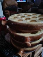 Assiettes a escargots en terre cuite, Huis en Inrichting, Keuken | Servies, Ophalen, Overige materialen, Nieuw, Bord(en)