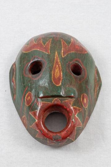 Masker - Traditioneel Guatemalteeks houten dansmasker beschikbaar voor biedingen