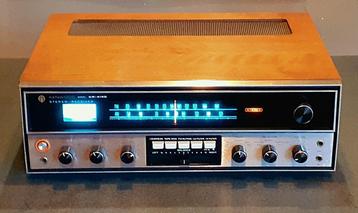 Kenwood KR-4140 Vintage ontvanger. 1970 nieuwe LED-lampen, Audio, Tv en Foto, Versterkers en Ontvangers, Refurbished, Ophalen