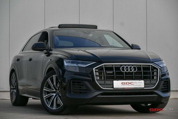 Audi Q8 Q8 55 l TFSIe Hybride l S-Line l Open Dak l, Auto's, Audi, Bedrijf, Te koop, Q8, 4x4, ABS, Adaptieve lichten, Airbags