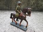 DURSO speelgoed soldaat Belgische officier te paard, Ophalen of Verzenden