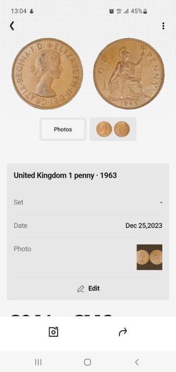 Collectie Britse munten beschikbaar voor biedingen