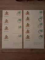 M2 op 9 brieven met BPS / B.P.S. 1-2-4-5-6-7-13-14-37, Ophalen of Verzenden, Envelop