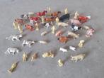 Plastic miniatuur boerderijdieren en figuren, Utilisé, Envoi