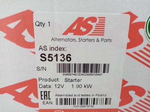 starter model 32669N, Auto-onderdelen, Motor en Toebehoren, Alfa Romeo, Fiat, Opel, Suzuki, Chrysler, Lancia, Gebruikt, Ophalen of Verzenden