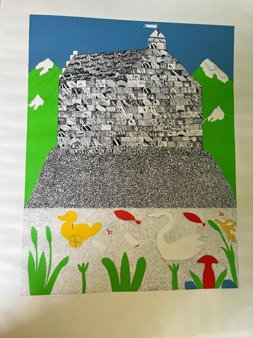 Pjeroo Roobjee Litho 80/175 beschikbaar voor biedingen