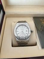 Audemars Piguet Royal Oak Zilver Wit Dial Automaat, Ophalen of Verzenden, Staal, Polshorloge, Overige merken