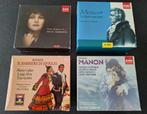 4 x Box Cd's - Emi Classics / Rossini - Massenet - Mozart, Ophalen of Verzenden, Romantiek, Gebruikt, Opera of Operette