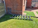 Gegalvaniseerde trap met platform en leuning, Ophalen, Gebruikt, Trap, 2 tot 4 meter