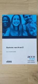 Dyslexie: van A tot Z, Boeken, Ophalen of Verzenden, Nieuw, Hogeschool, Rudy Vandevoorde