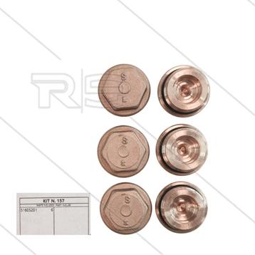 Kleppluggen Set M24 Met O-ringen Voor Misting beschikbaar voor biedingen