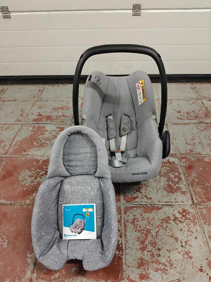 Maxi Cosi Rock Nomad Grey, Enfants & Bébés, Sièges auto, Utilisé, Maxi-Cosi, 0 à 13 kg, Ceinture de sécurité, Protection latérale