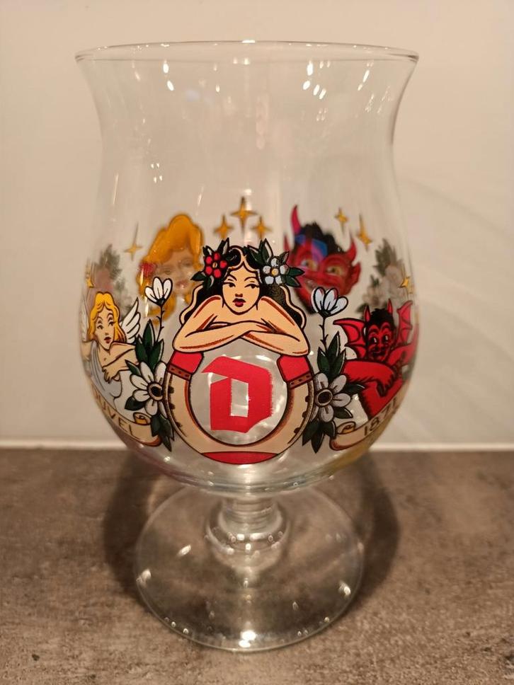 Duvel Schiffmacher bierglas, Verzamelen, Biermerken, Zo goed als nieuw, Duvel, Ophalen of Verzenden